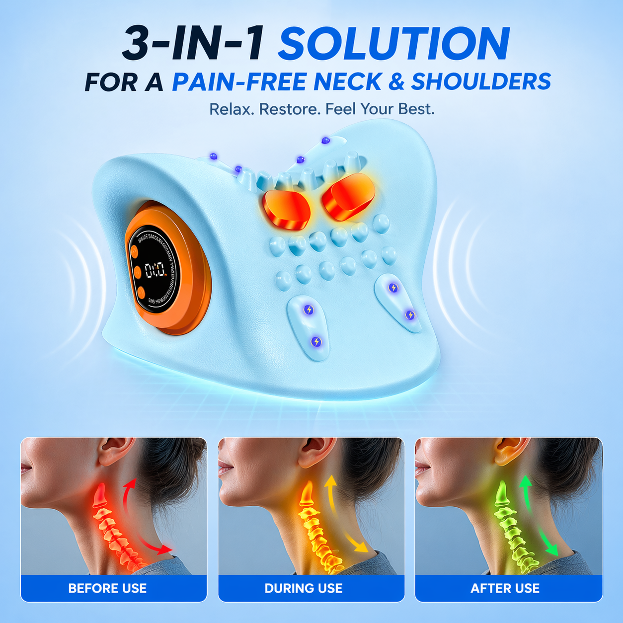 Cervical Traction Pillow