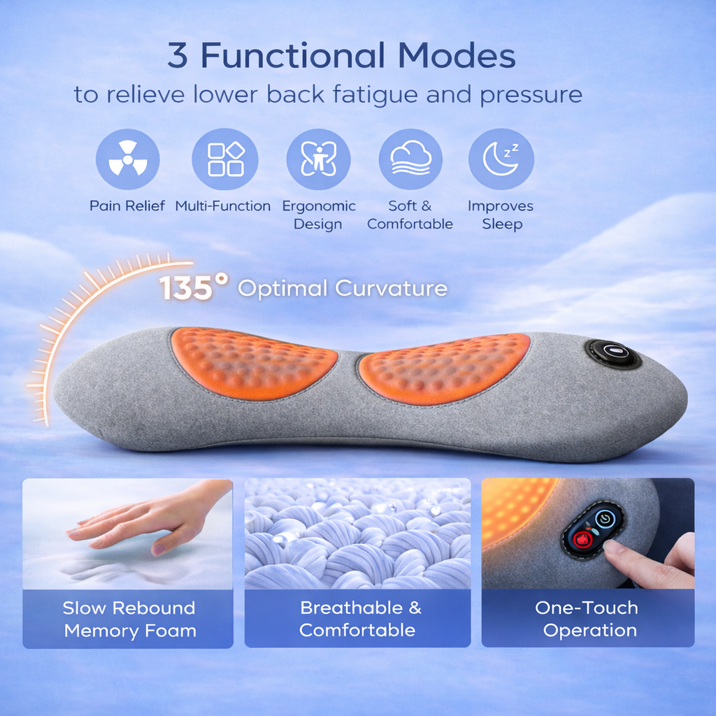 3-in-1 Lower Back Massager