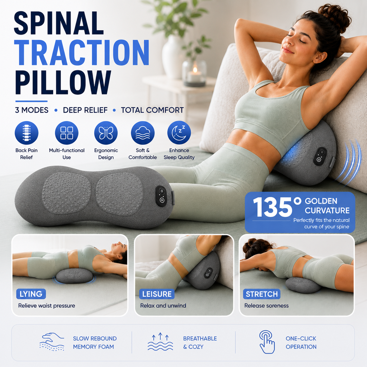 Spinal Traction Pillow